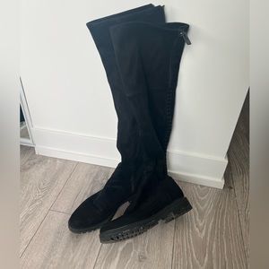 Over the Knee Suede Tall Boots